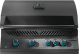 Serie 700 32" RB Integrada con quemador trasero infrarrojo Negro Mate (GAS LP)