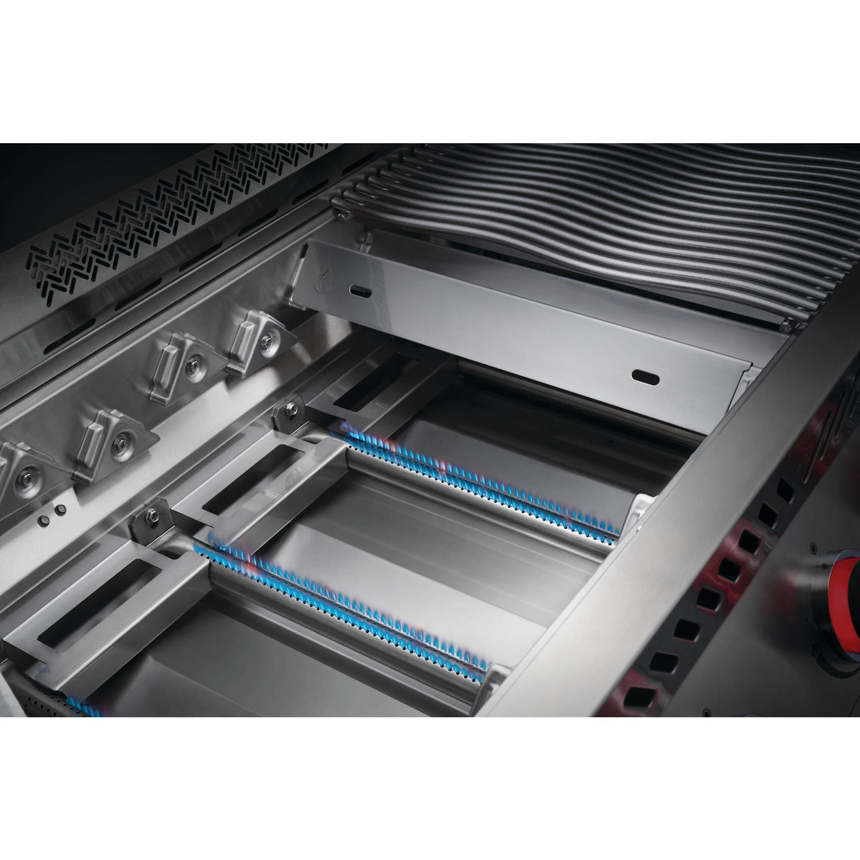 Serie 700 32" Gas Natural RB Integrada con quemador trasero infrarrojo
