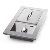 Built-in 500 Series Single Range Top Burner 10" with Stainless Steel Cover GAS LP