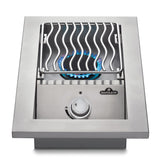 Built-in 500 Series Single Range Top Burner 10" with Stainless Steel Cover GAS LP