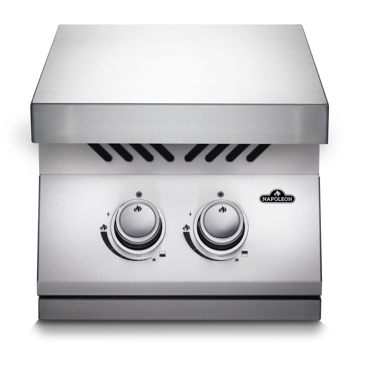 Built-in 500 Series Inline Dual Range Top Burner with Stainless Steel Cover GAS LP