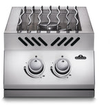 Built-in 500 Series Inline Dual Range Top Burner with Stainless Steel Cover GAS LP