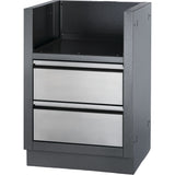 Gabinete de parrilla OASIS™ para la serie 700 de doble quemador