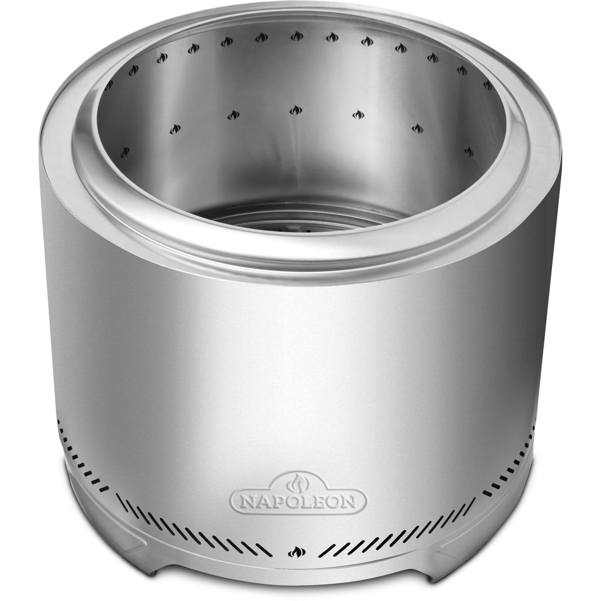 Timberwolf® Smokeless Fire Pit 22-inch, Stainless Steel