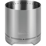 Timberwolf® Smokeless Fire Pit 18-inch, Stainless Steel