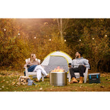 Timberwolf® Smokeless Fire Pit 22-inch, Stainless Steel