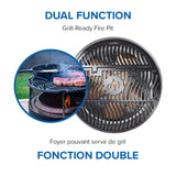 Timberwolf® Smokeless Fire Pit 18-inch, Stainless Steel