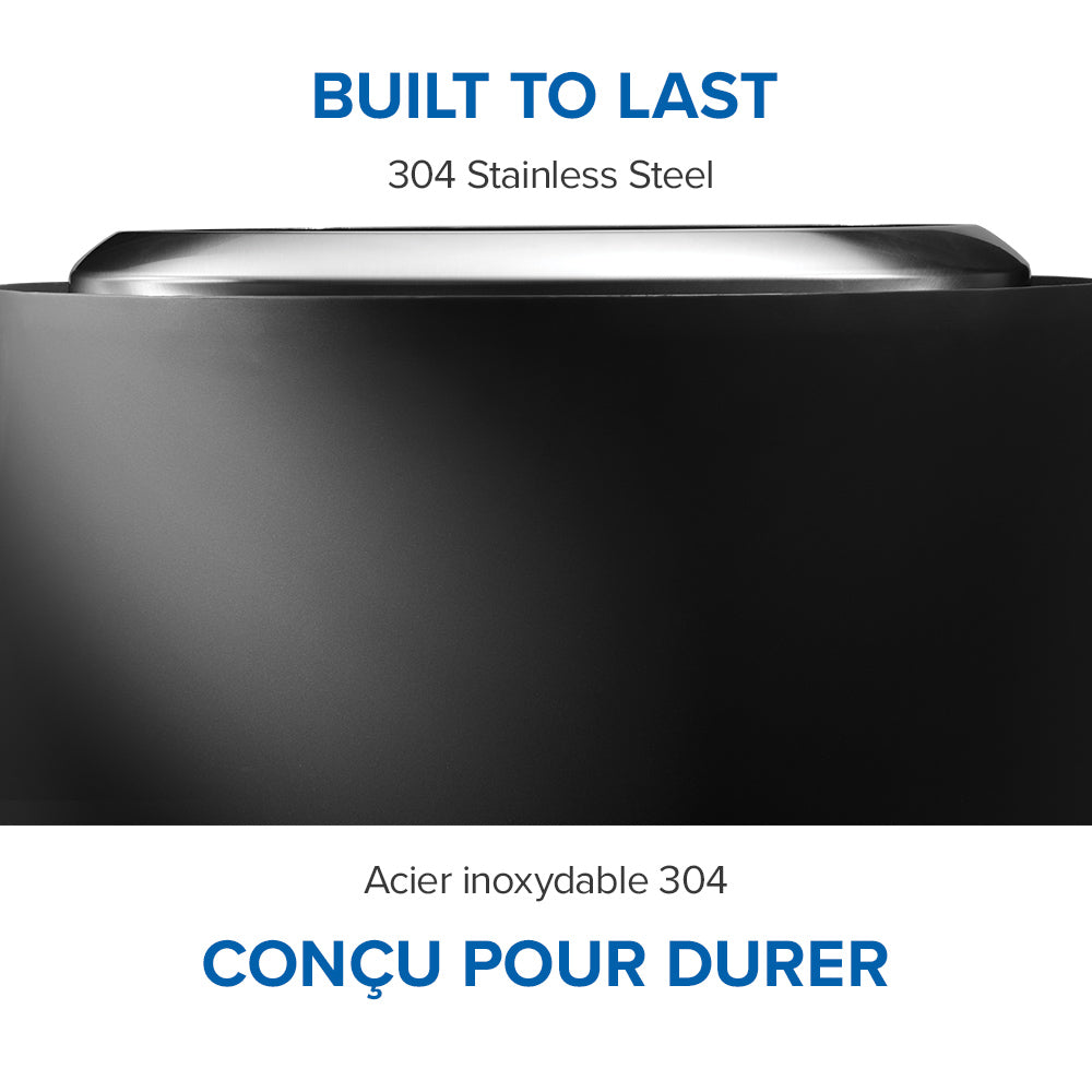 Timberwolf® Smokeless Fire Pit 18-inch, Negro Mate