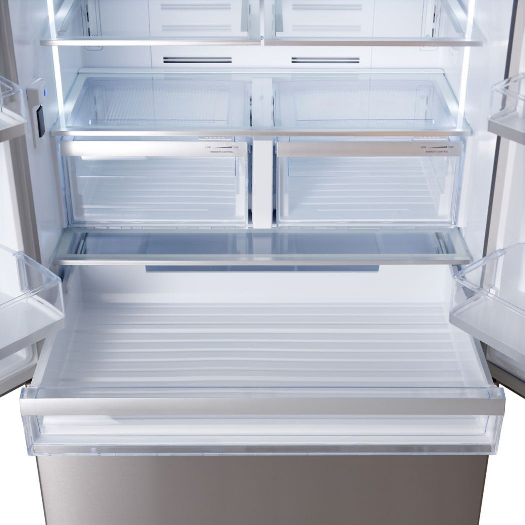 36" French-Door Bottom-Freezer