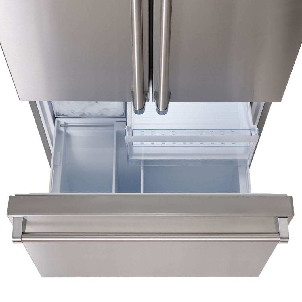 36" French-Door Bottom-Freezer