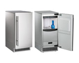 Maquina de hielo Gourmet BRILLIANCE® NUGGE SCN60PA 60 lbs gabinete inox con bomba