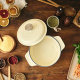Horno Holandés 1,9 L Olla Esmaltada Sable