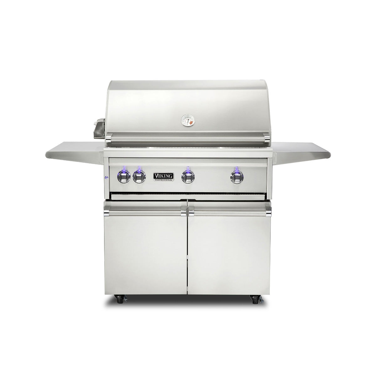 36"W. Freestanding Grill with ProSear Burner and Rotisserie