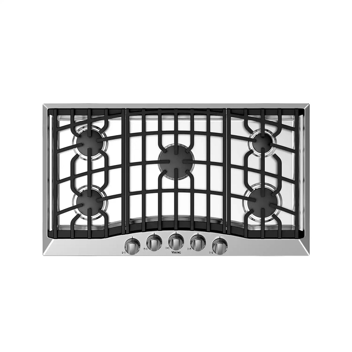3 Series 36"W. Gas Cooktop 5 burners Stainless LP
