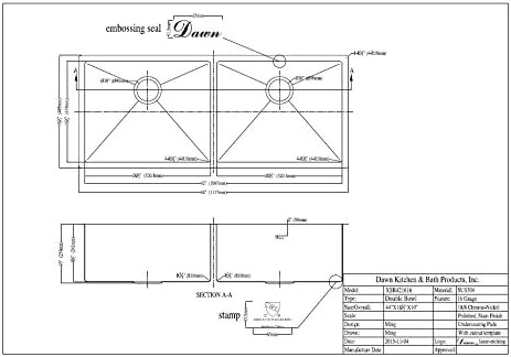 Tarja de Submontar 2 Tinas XSR421616