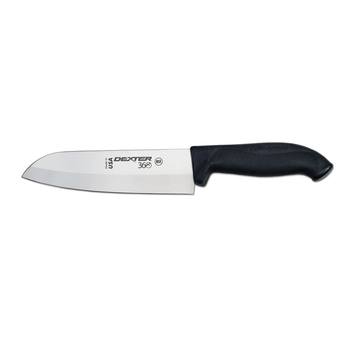 Cuchillo Santoku 7" Dexter S360 - Negro