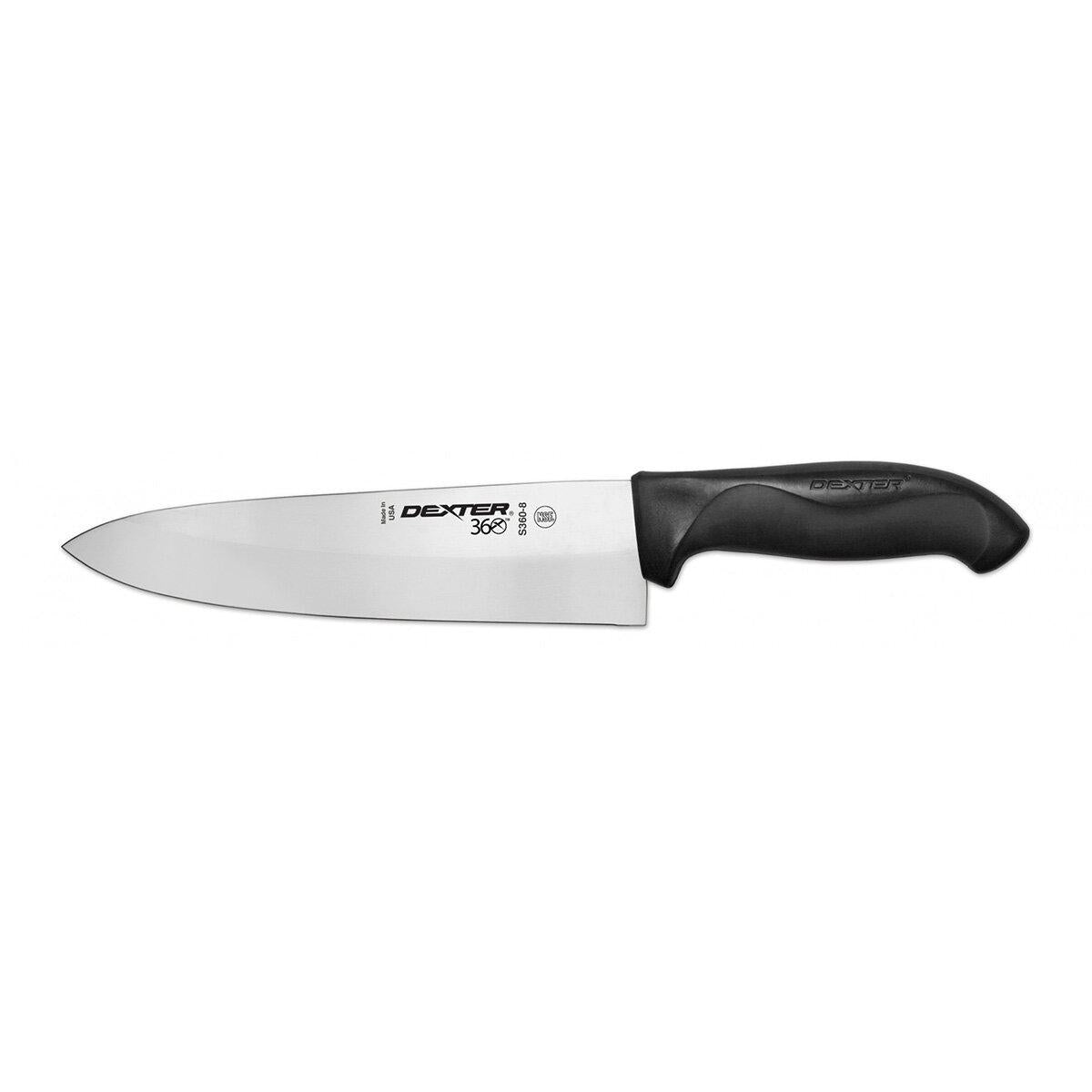 Cuchillo de Chef 8" Dexter S360 Negro