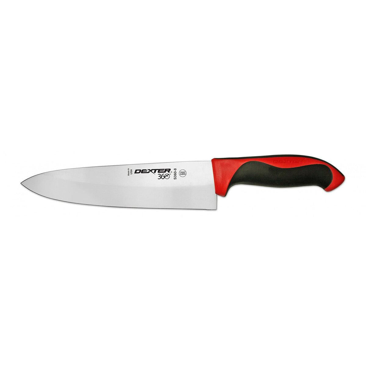 Cuchillo de Chef 8" Dexter S360 Rojo