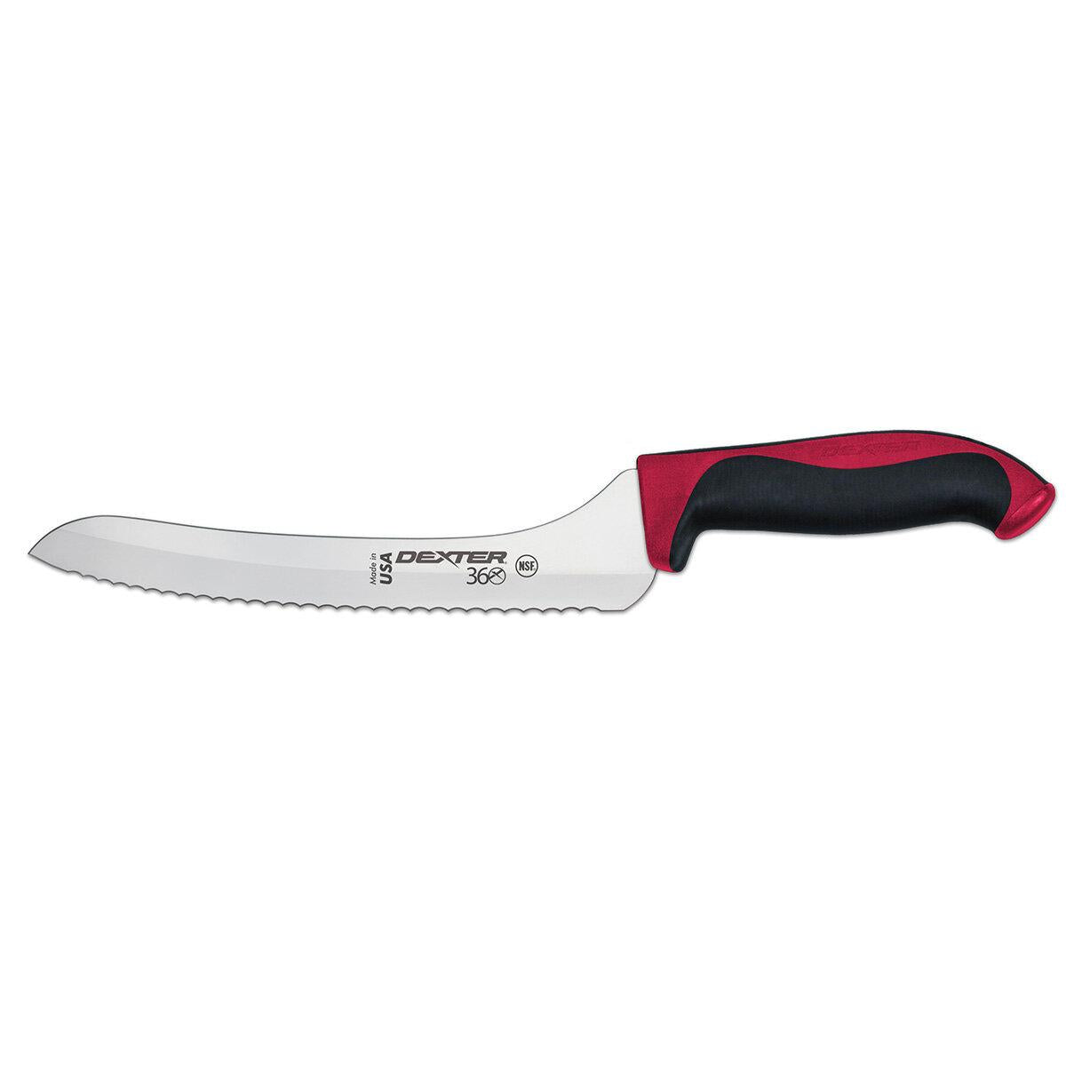 Cuchillo de Pan 9" Dexter S360 - Rojo