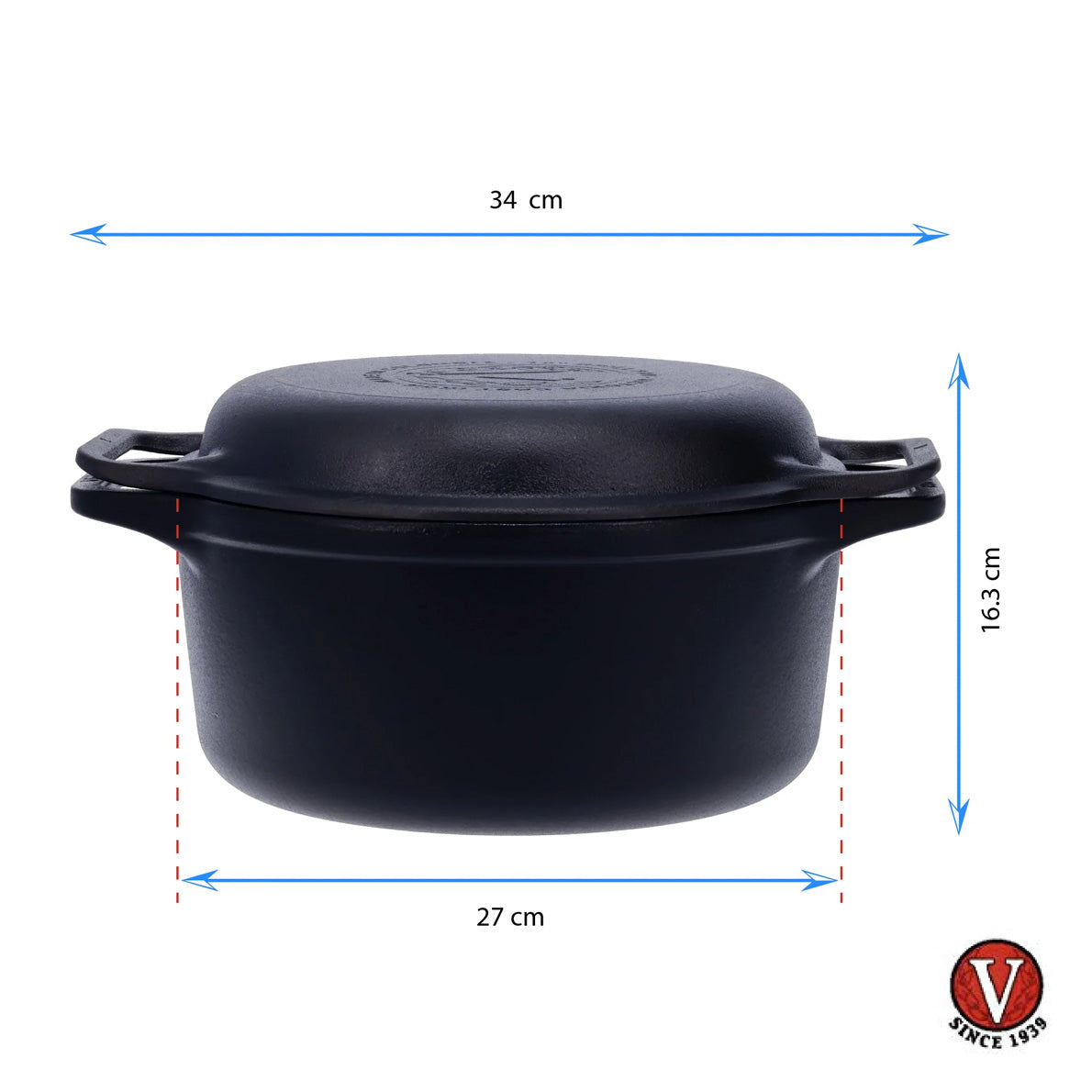 Combo Cooker 5.7 L Hierro fundido Esmaltado