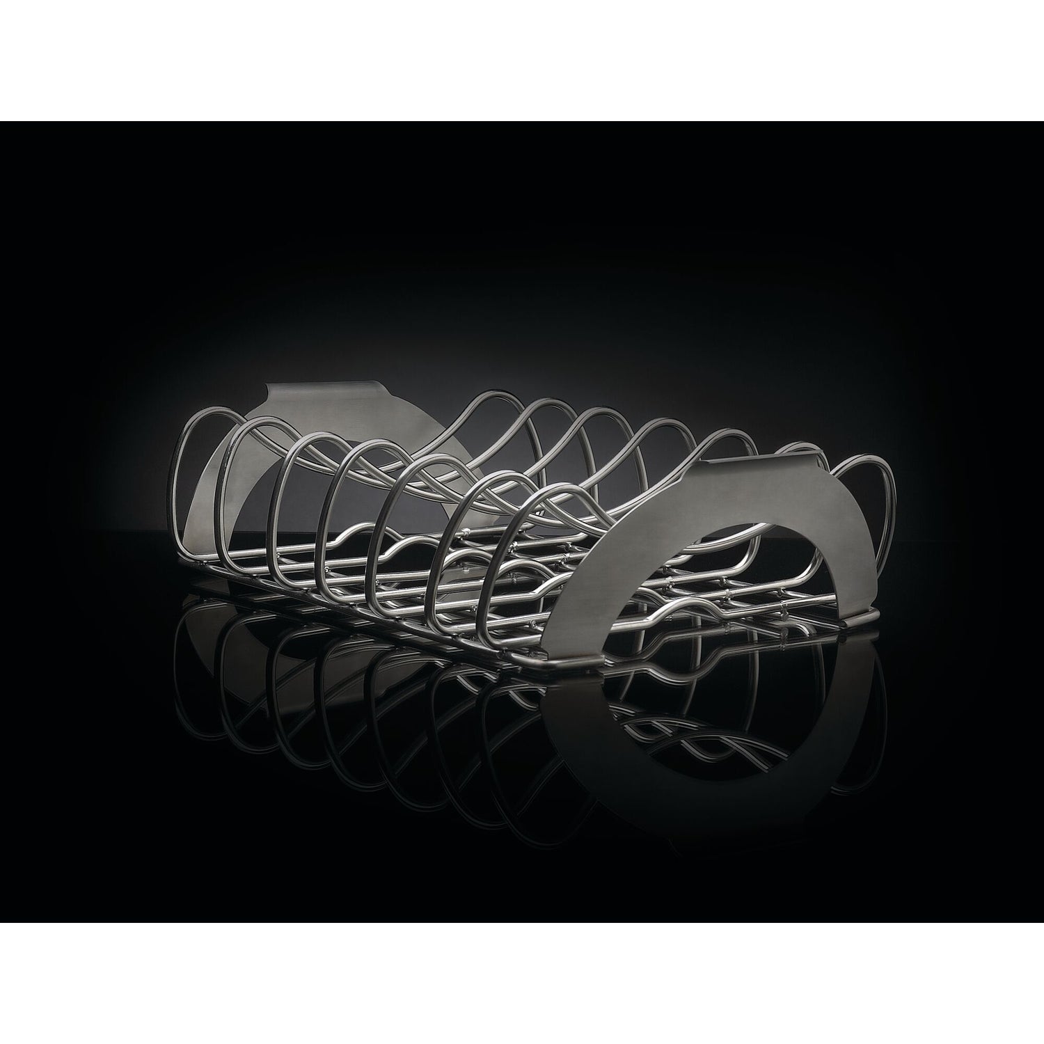 Rejilla para costillas PRO de acero inoxidable