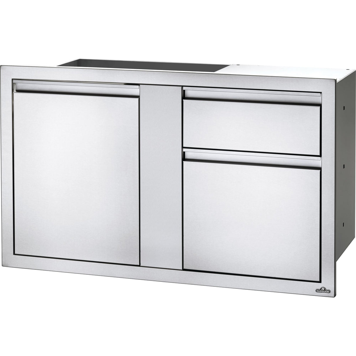 Mueble dual puerta grande y cajón de residuos 42" x 24"