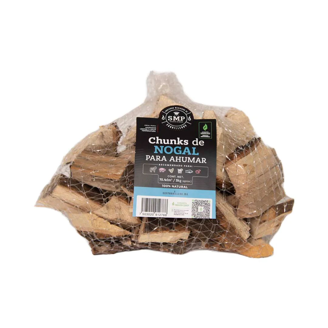 Chunks de Nogal SMP para Ahumar