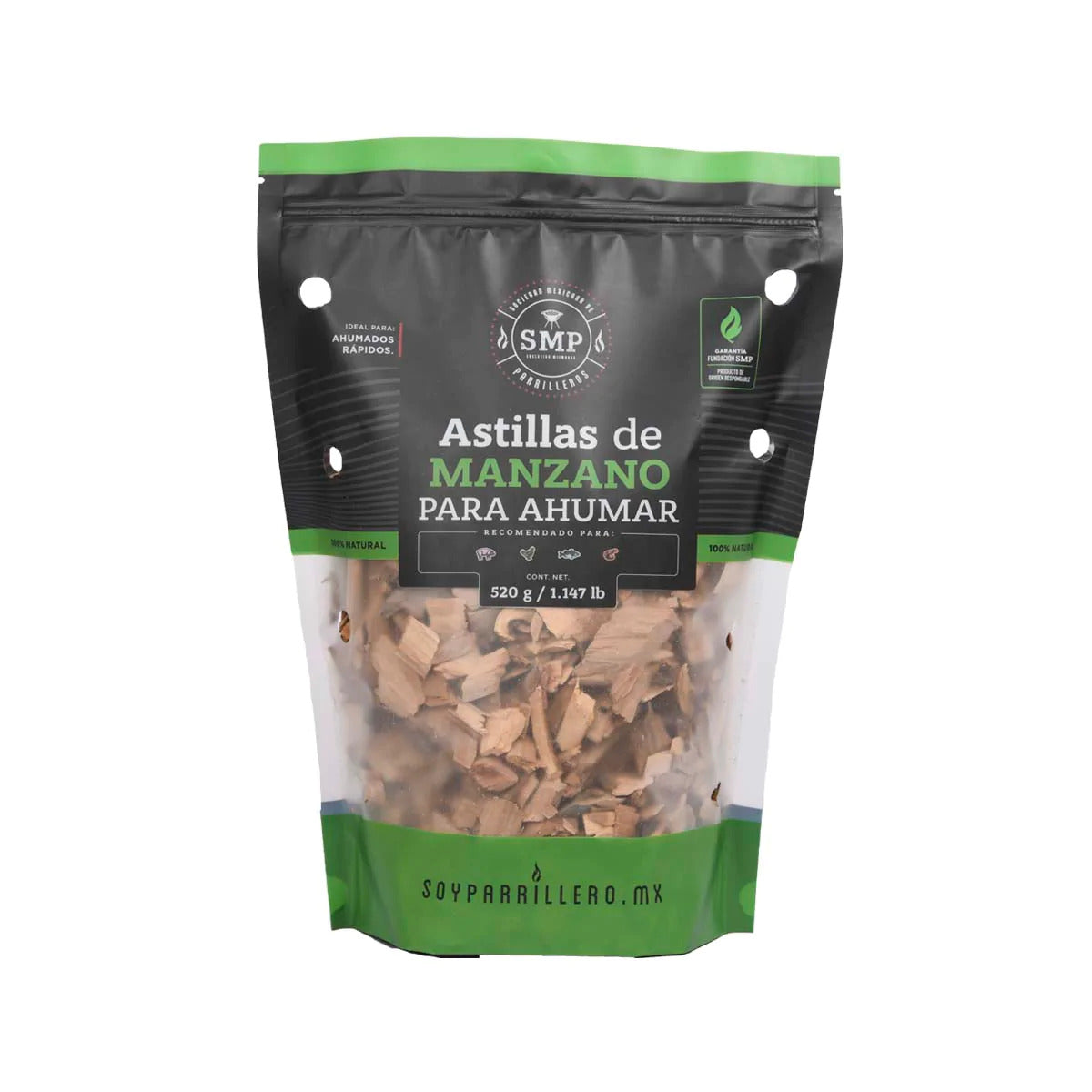 Astillas de Manzano SMP para Ahumar